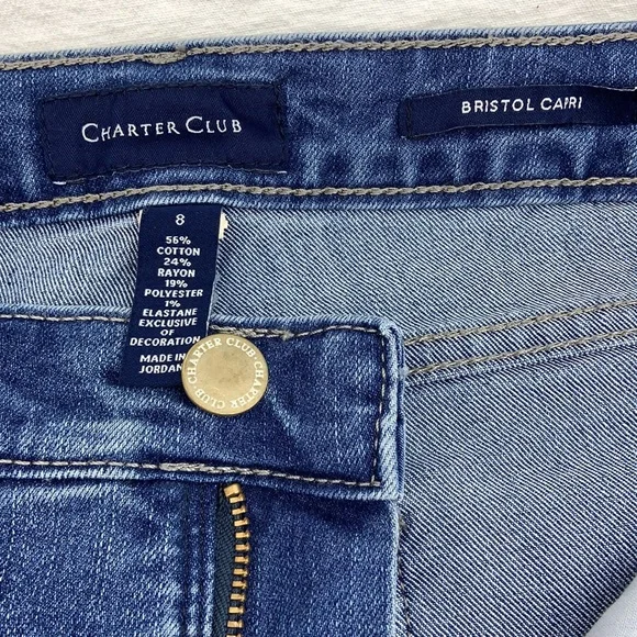 Charter Club Bristol Capri Jeans - Picture 4 of 11